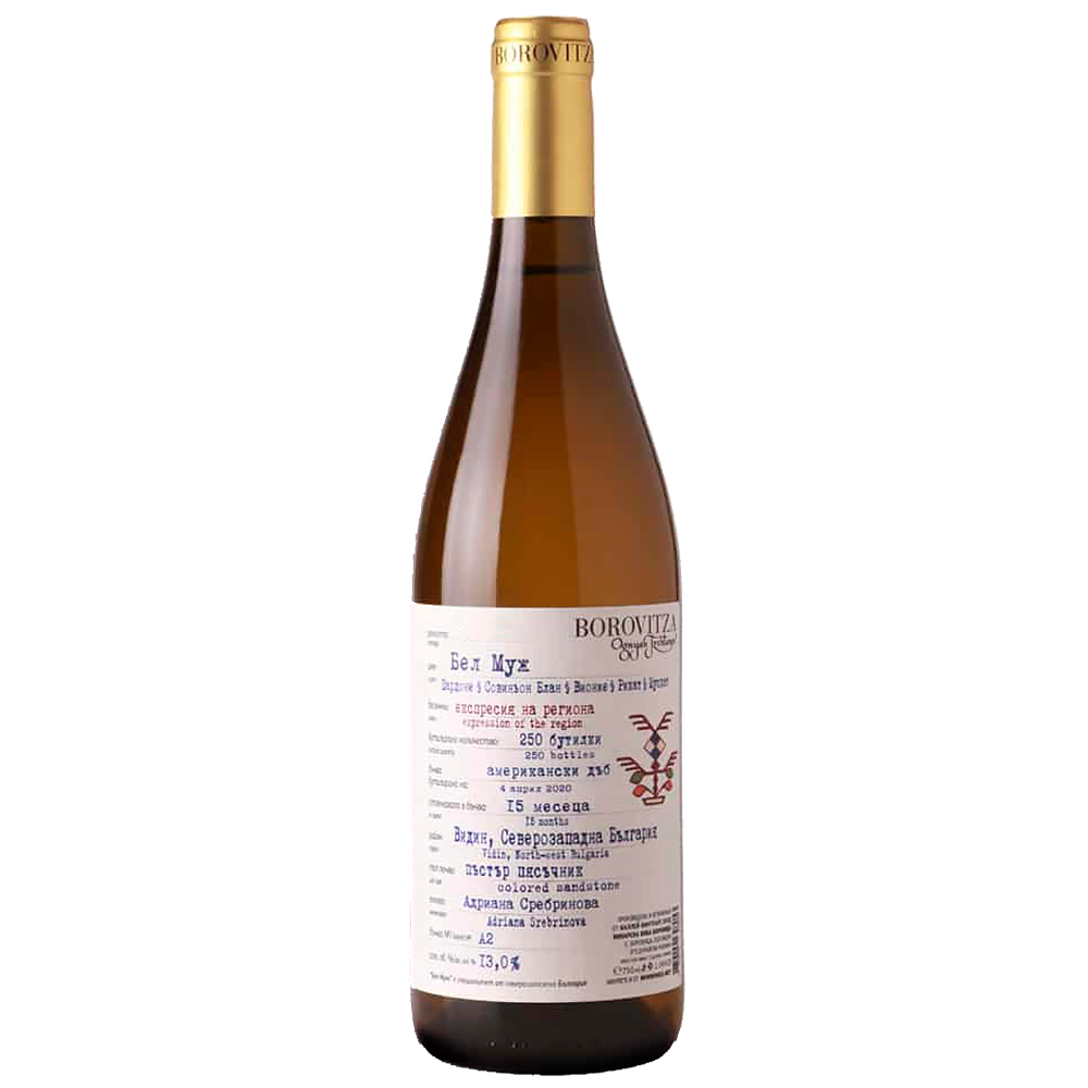 Боровица Бел Муж Рикат, Совиньон, Шардоне и Вионие, 0.75 л