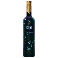 Водка Остоя Night Edition светеща бутилка, 1.75 л