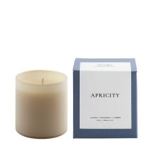Свещ Айтъмс APRICITY кехлибар и кедър стъкло, 180г., 1 бр.