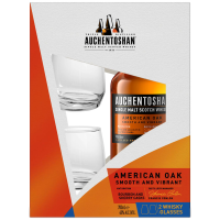 Уиски Охинтошън Американ ОАК + 2 чаши, 0.7 л