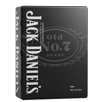 Уиски Джак Даниелс +2 чаши в метална кутия, 0.7 л