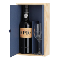 Порто Рамош Пинто 10 г., 0.75 л + 1 чаша, дървена кутия