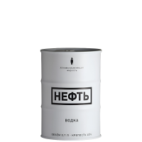 Водка Нефт Ултра премиум бяла,  0.7 л