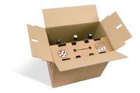 Сертифициран Кашон NAKPACK-600N - 6 бутилки