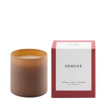 Свещ Айтъмс DEMURE шафран и ванилия стъкло, 180гр.,  1 бр.