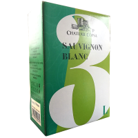 Шато Копса Совиньон блан бег-ин-бокс, 3 л